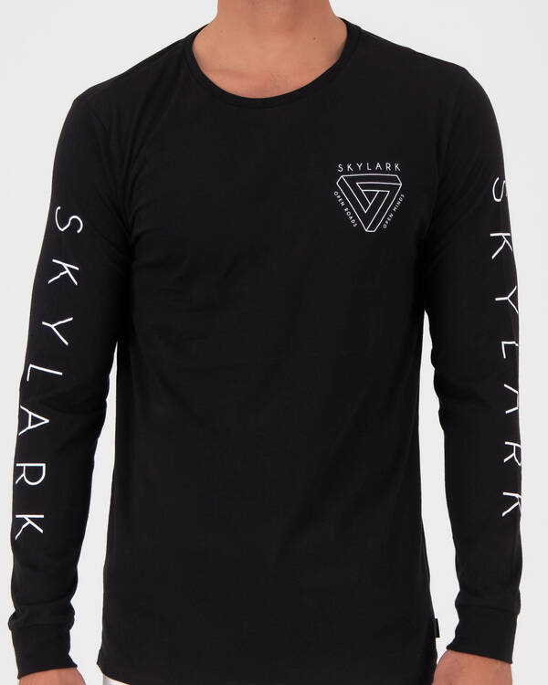 Skylark Fracture Long Sleeve T-Shirt for Mens