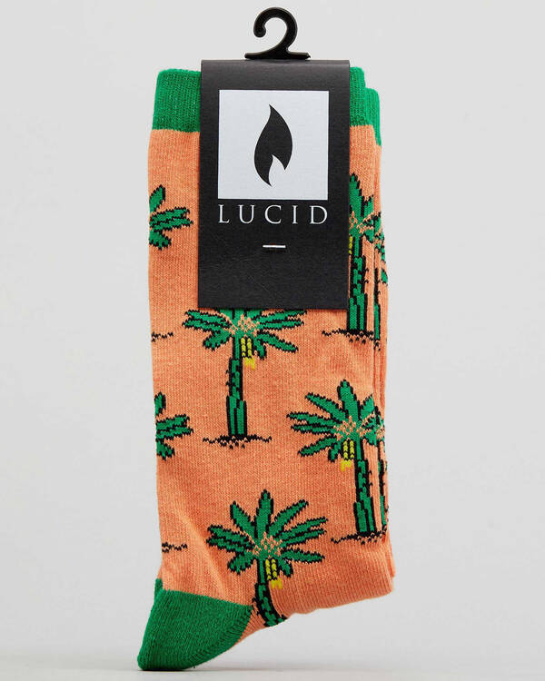 Lucid Harvest Crew Socks for Mens