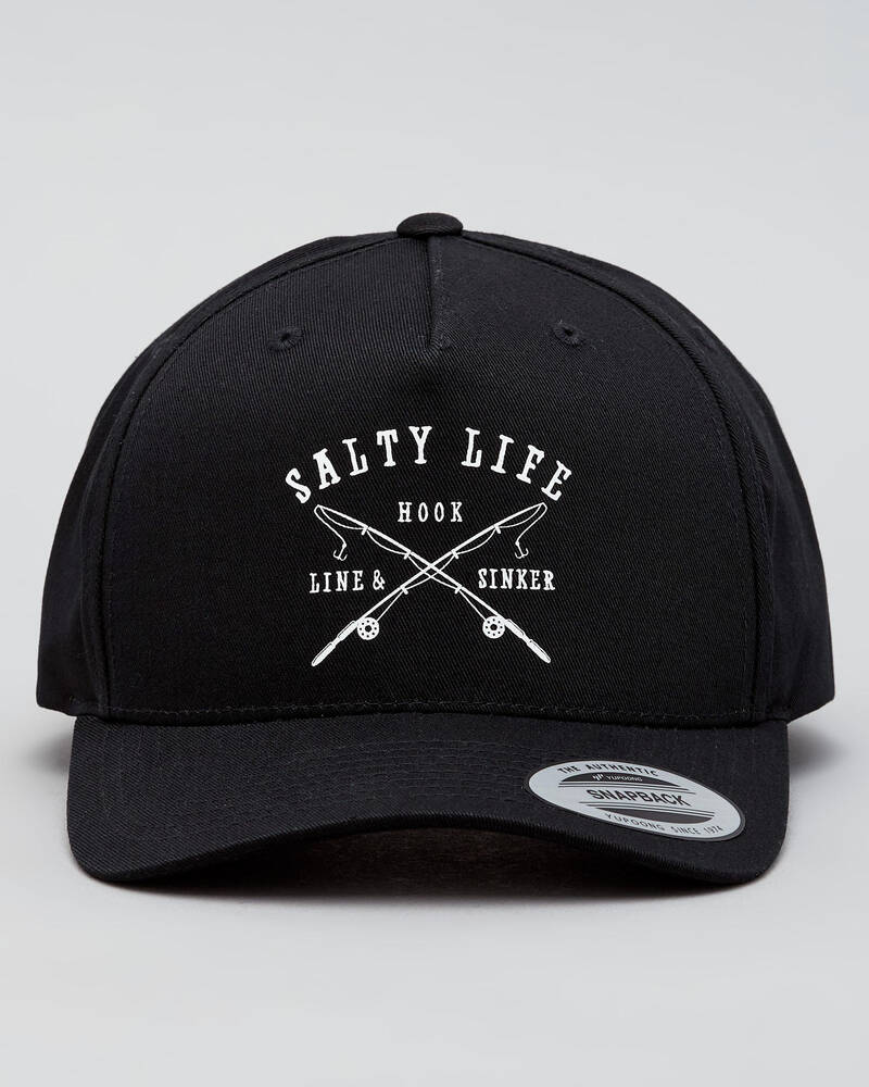 Salty Life Sinker Snapback Cap for Mens
