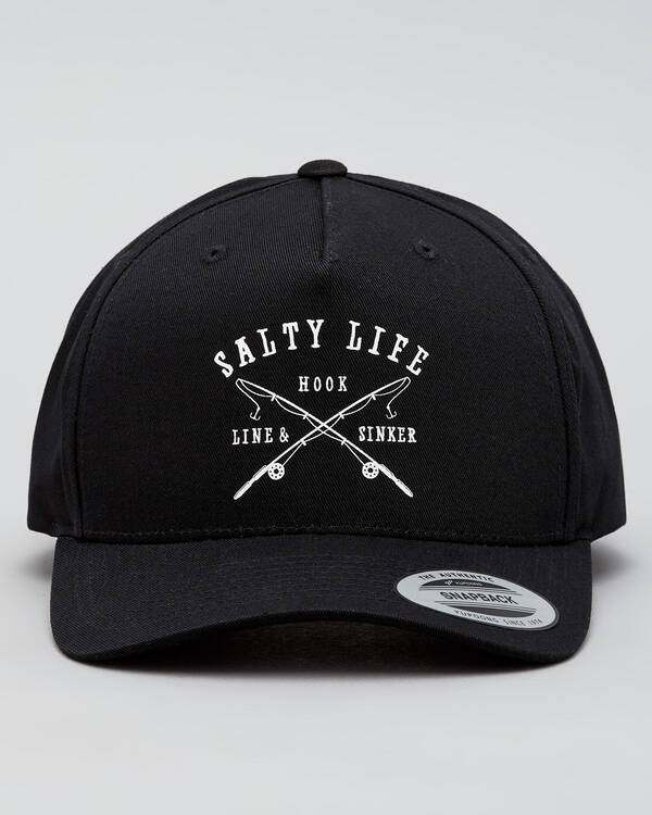 Salty Life Sinker Snapback Cap for Mens