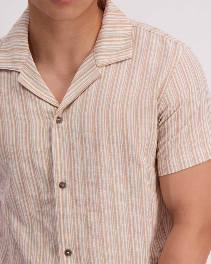 Rhythm Vacation Stripe Shirt for Mens