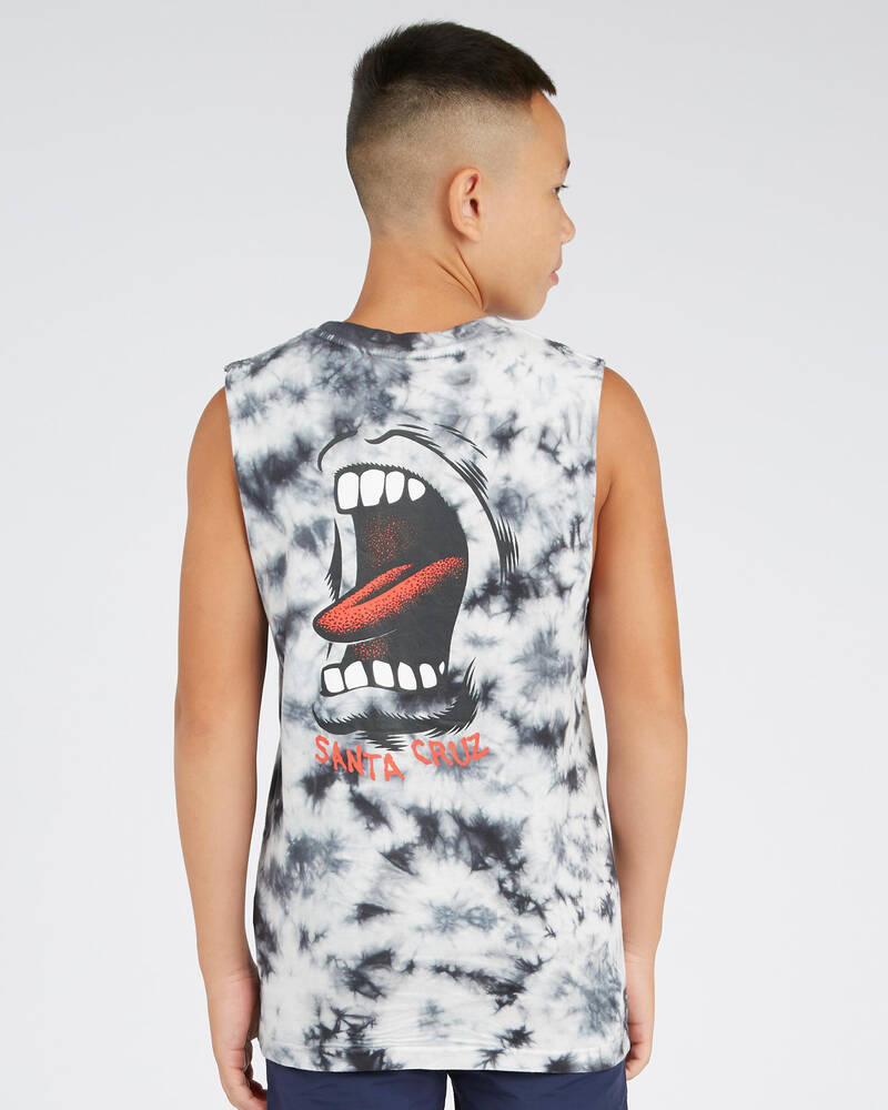 Santa Cruz Boys' Screamer Muscle Tank for Mens