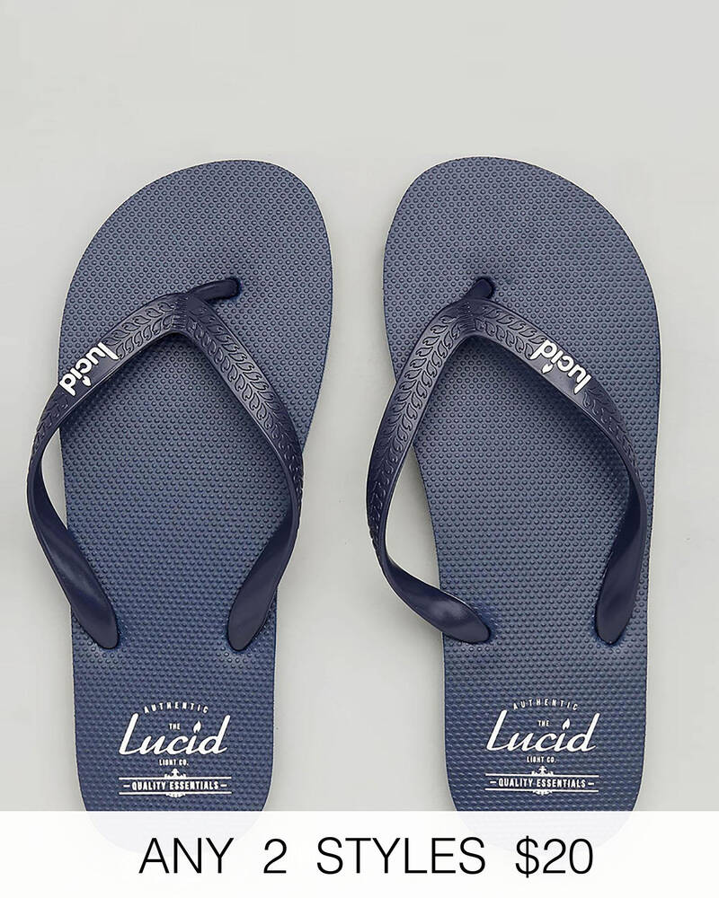 Lucid Wedge Thongs for Mens