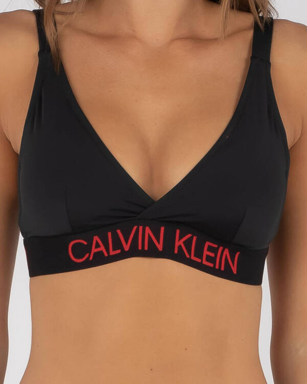 Calvin Klein CK Curve Bikini Top for Womens