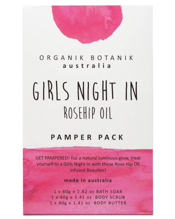 Organik Botanik Rosehip Oil Pamper Pack for Womens