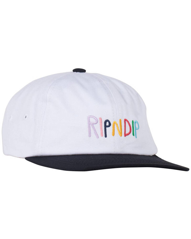 Rip N Dip Multi 6 Panel Strapback Hat for Mens