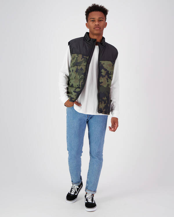 Element Puff Vest Jacket for Mens
