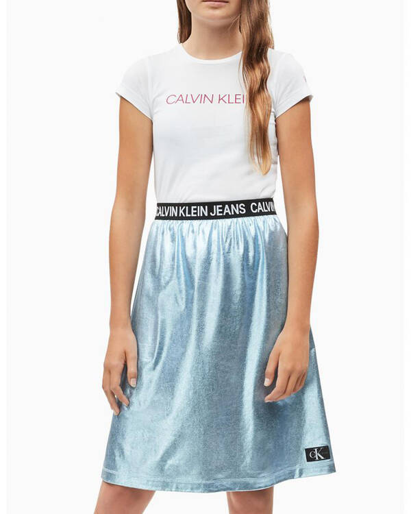 Calvin Klein Underwear Girls' Institutional T-Shirt for Womens