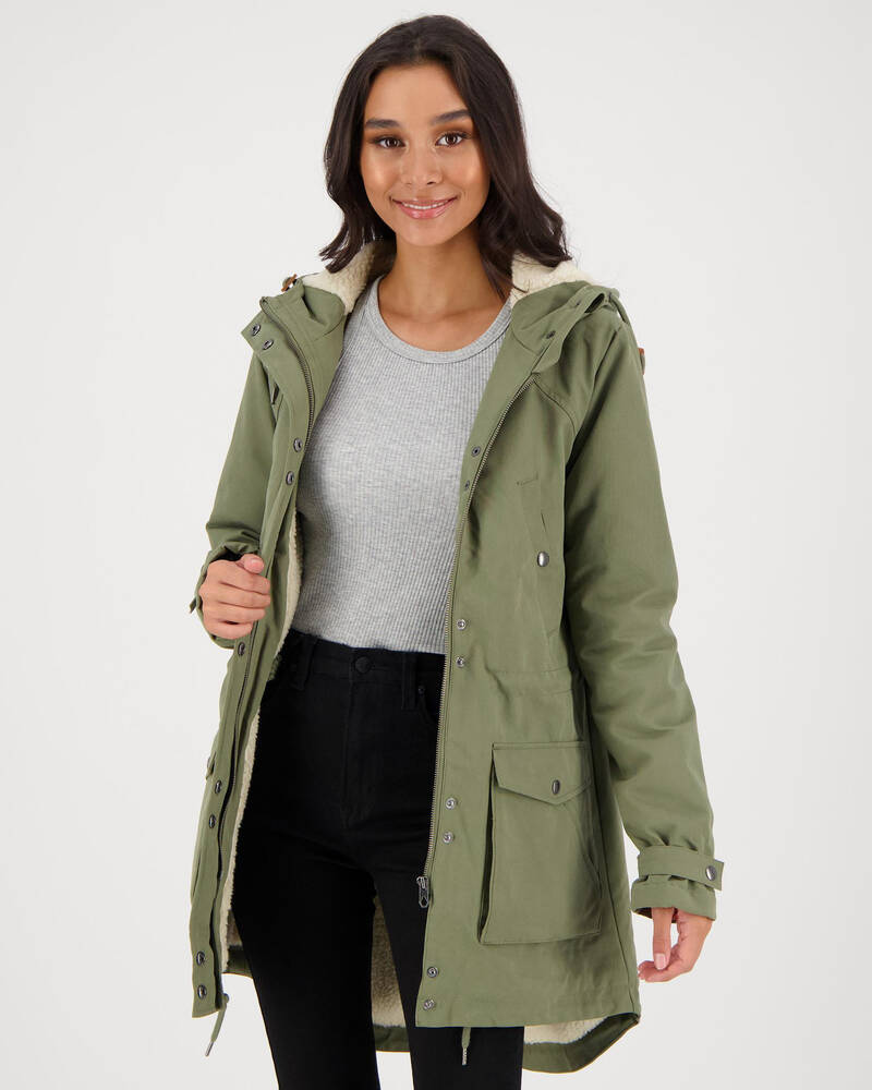 Volcom Walk On By Hooded Jacket for Womens