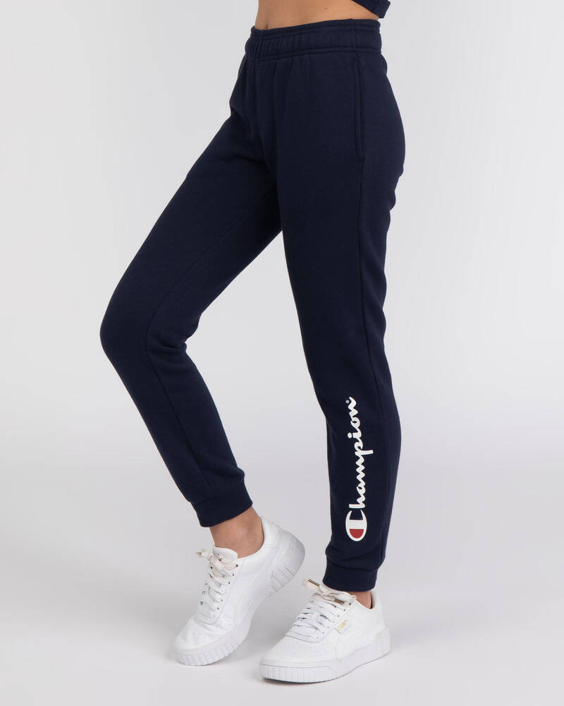 Champion Girls' Logo Track Pants for Womens