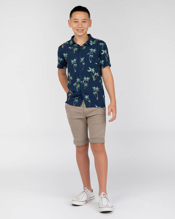 Skylark Boys' Wasteland Short Sleeve Shirt for Mens