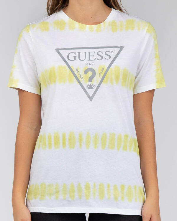 GUESS Jeans Reflective T-Shirt for Womens