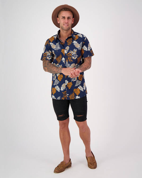 Skylark Terracotta SS Shirt for Mens