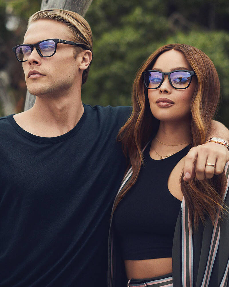 Quay Australia Hardwire Mini Blue Light Glasses for Unisex