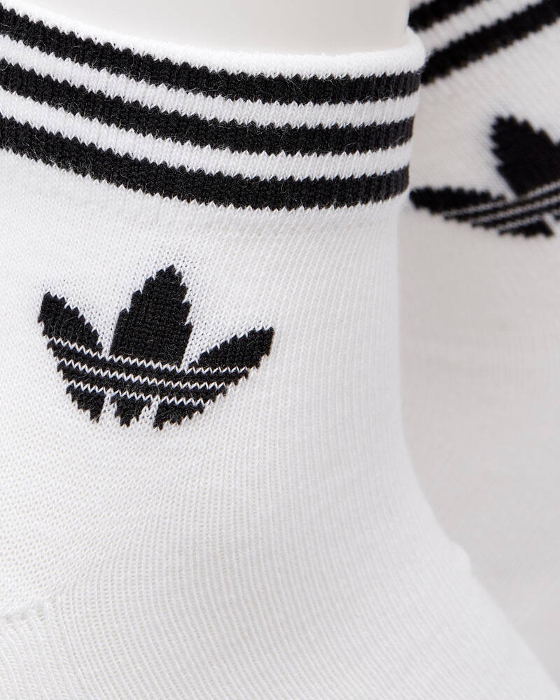 Adidas Trefoil Ankle Sock 3pk for Mens