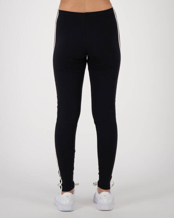 Adidas Girls' 3 Stripe Leggings for Womens