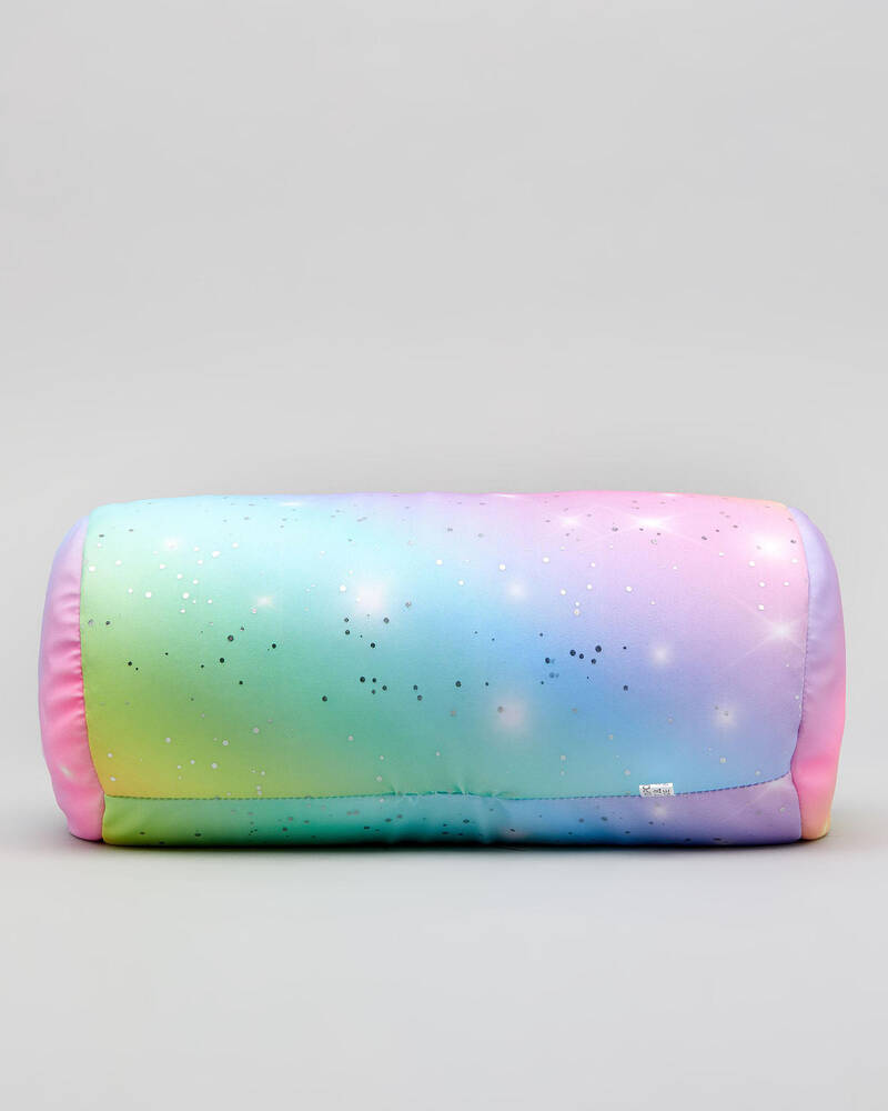 Mooloola Rainbow Dash Tube Travel Pillow for Womens