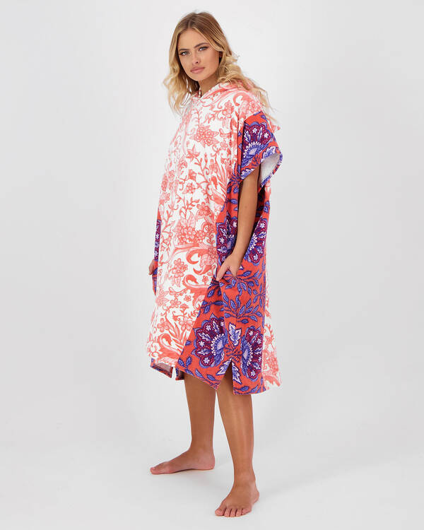 Topanga Bloom Hooded Towel for Womens