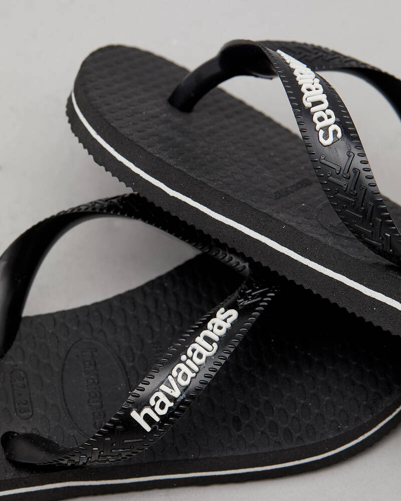 Havaianas Kids' Logo Thongs for Mens
