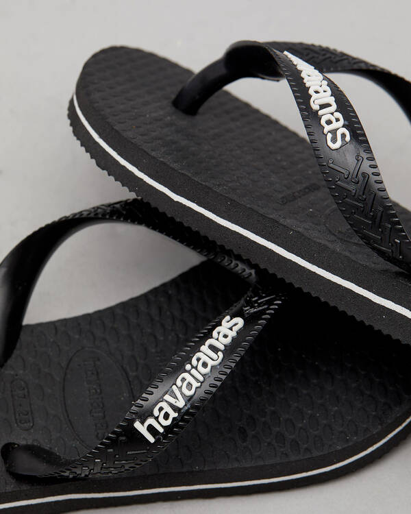Havaianas Kids' Logo Thongs for Mens