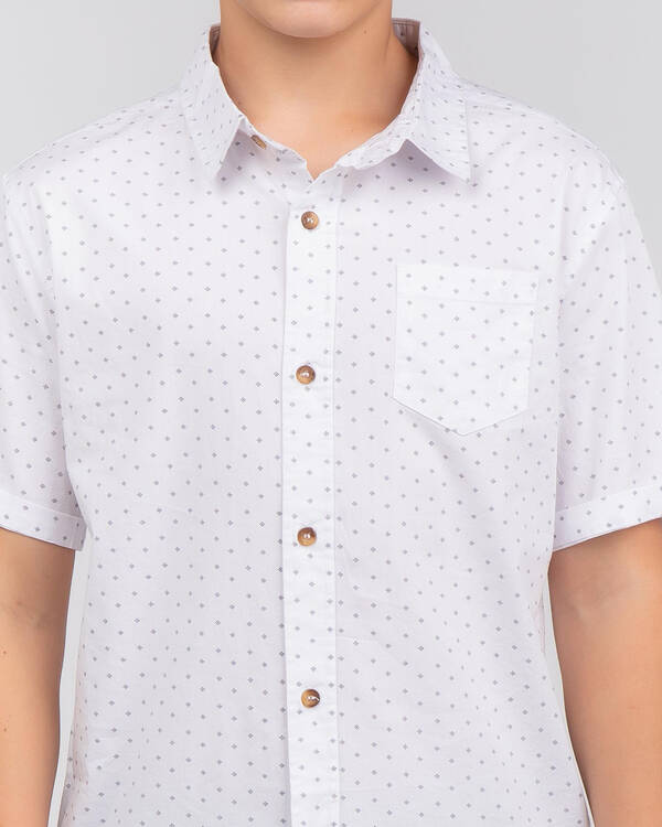Lucid Boys' Atomic Short Sleeve Shirt for Mens