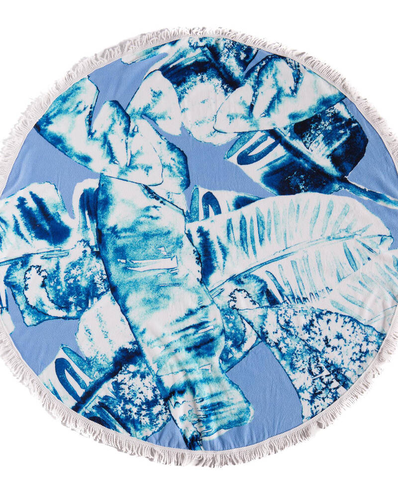 Kaiami Serenity Palm Round Towel for Womens
