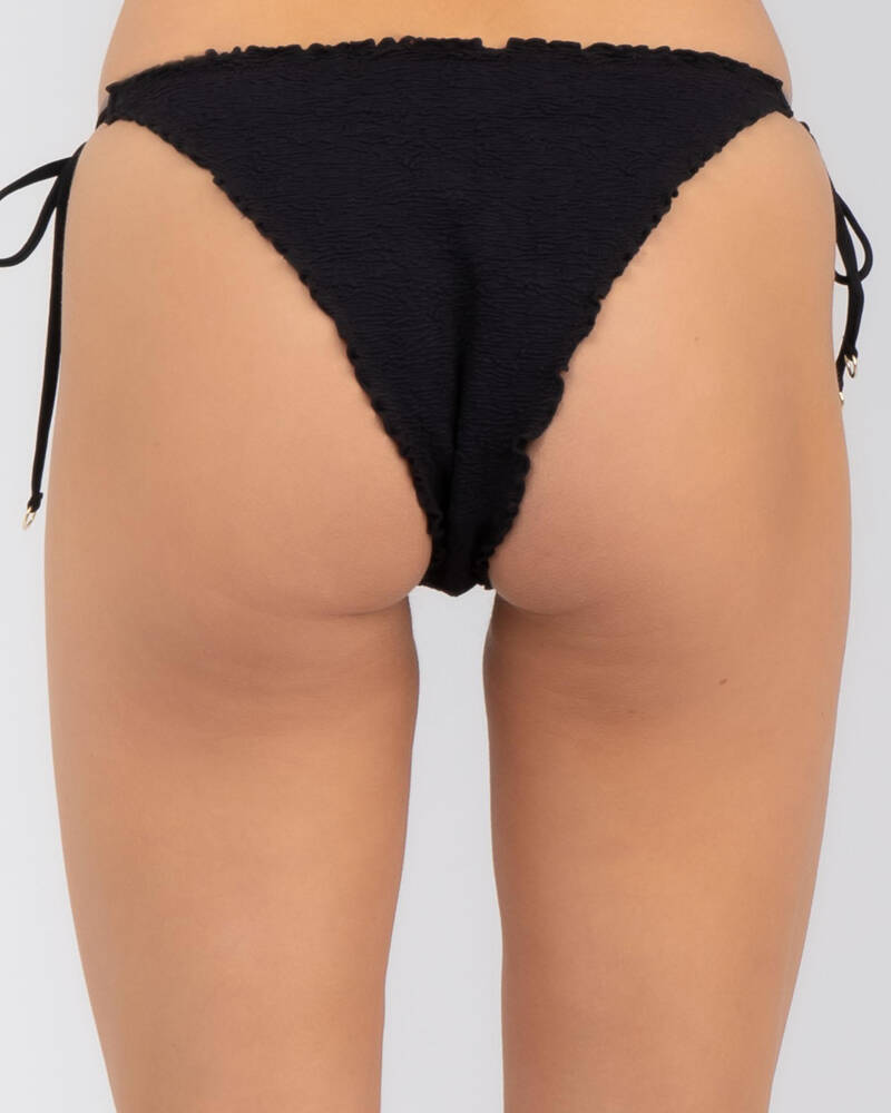 Rusty Sandalwood Midi Bikini Bottom for Womens