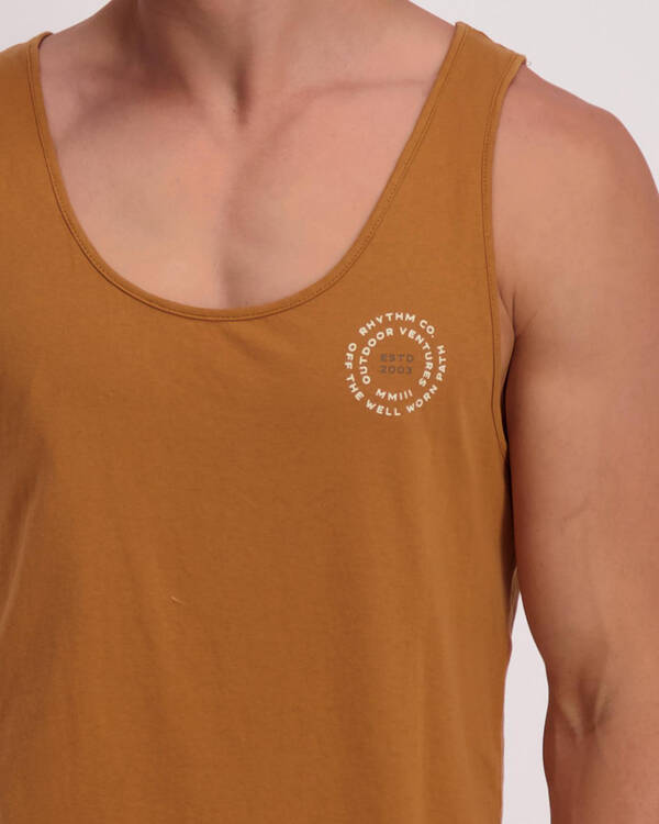 Rhythm Outdoors Singlet for Mens