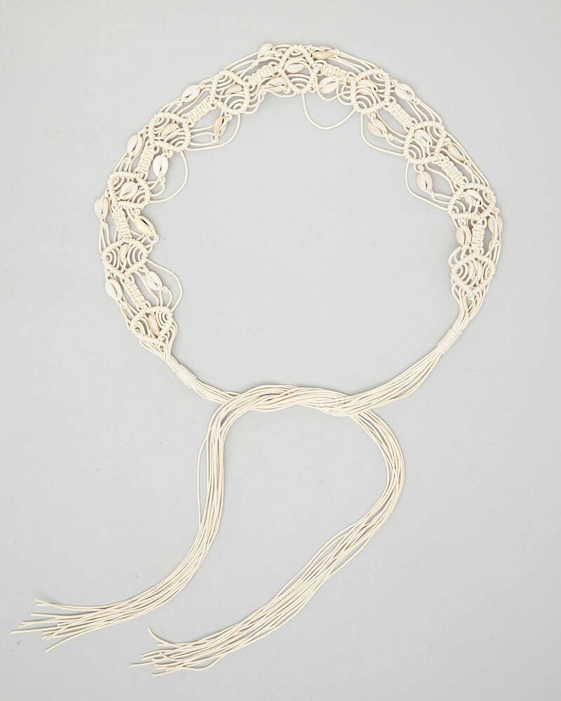 Mooloola Cowrie Dream Belt for Womens