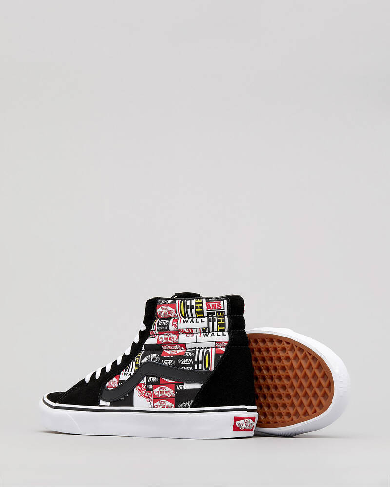 Vans Sk8 Hi Label Shoes for Mens
