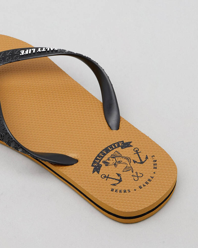 Salty Life Endeavour Thongs for Mens