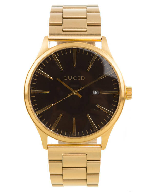Lucid Shield Steel Watch for Mens