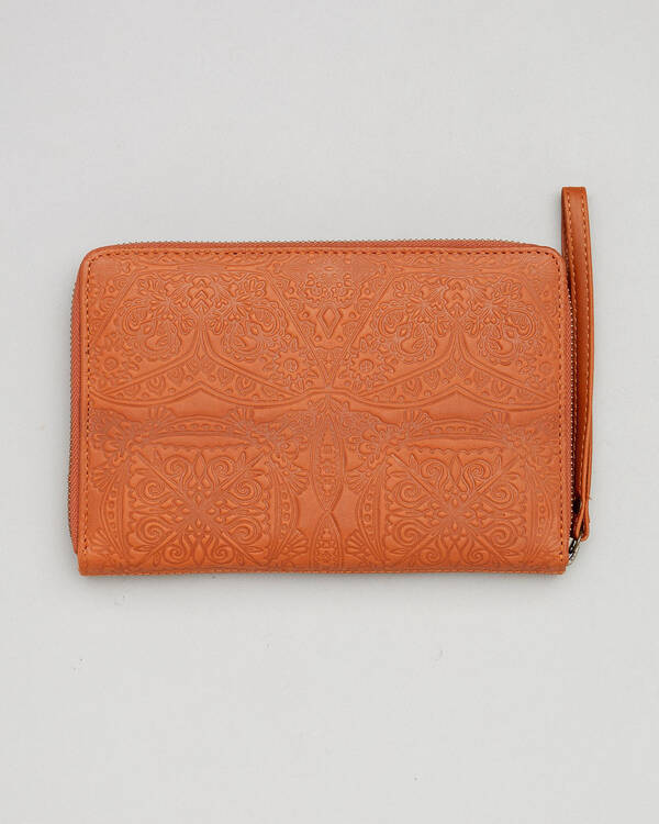 Volcom Kaleidostone Leather Wallet for Womens