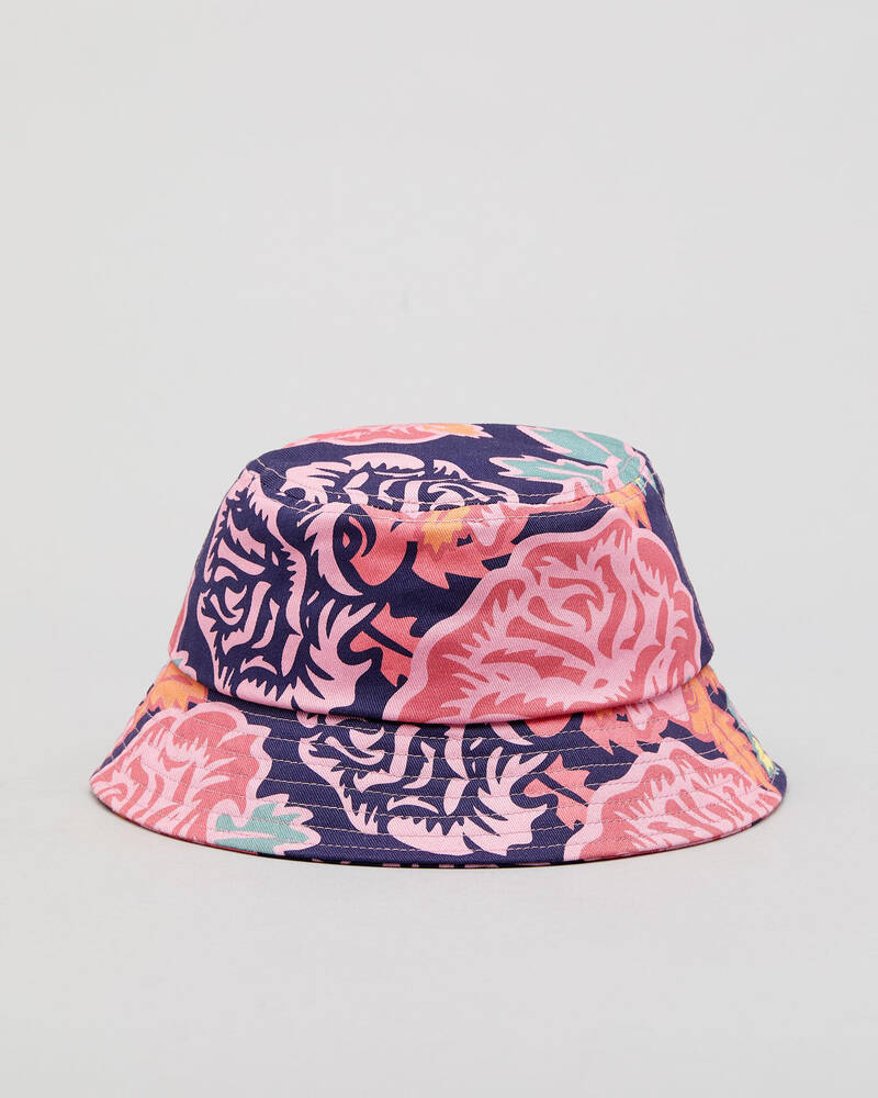 Santa Cruz Vintage Rose Bucket Hat for Womens