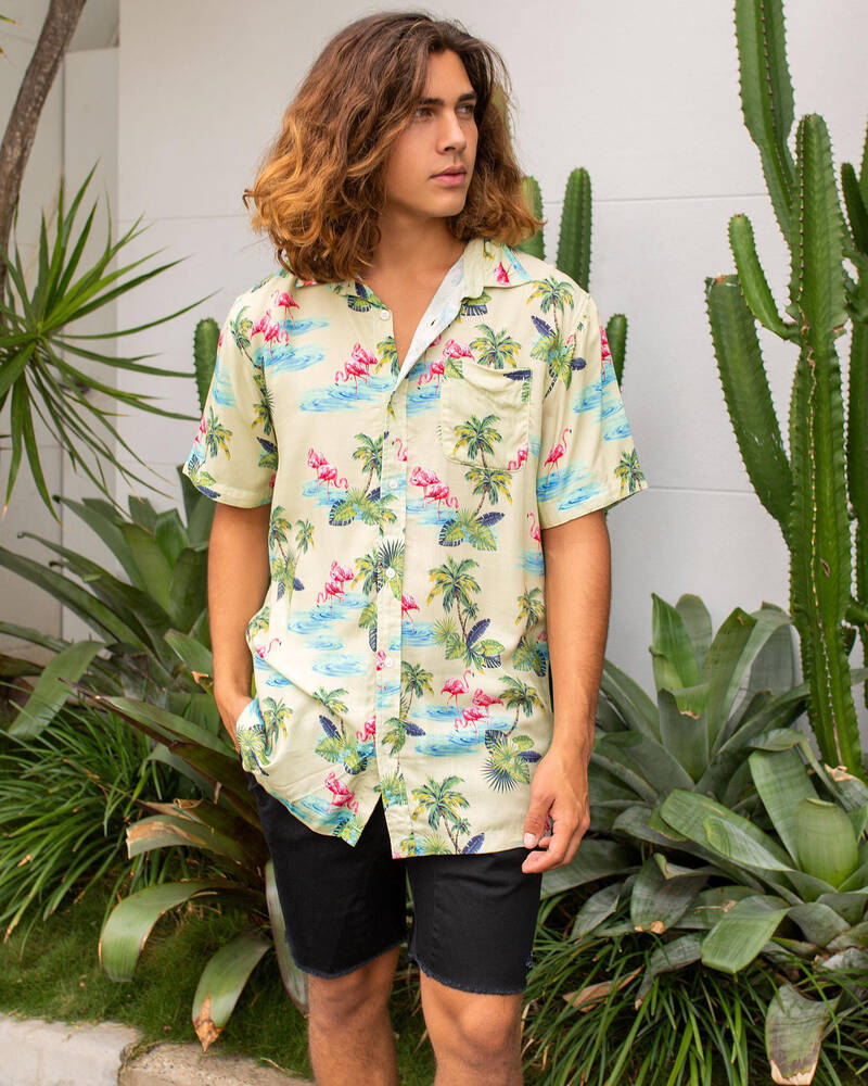 Skylark Swamped Short Sleeve Shirt for Mens
