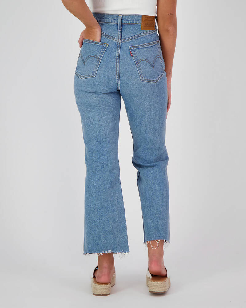 Levi's Ribcage Crop Flare Jeans for Womens