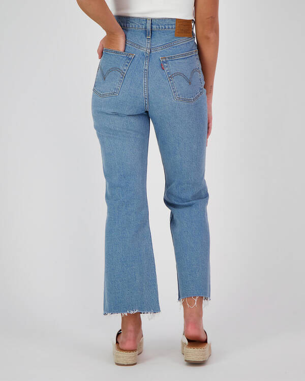 Levi's Ribcage Crop Flare Jeans for Womens
