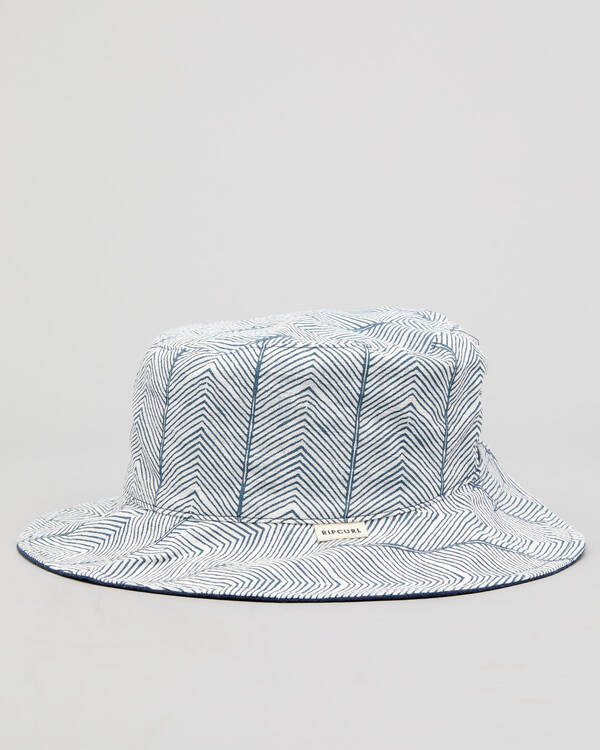 Rip Curl Navy Beach Reversible Bucket Hat for Womens