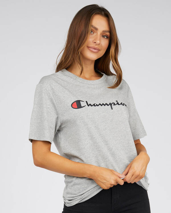 Champion Logo T-Shirt for Womens