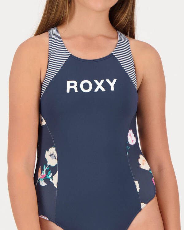 Roxy Girls' Lets Get Salty One Piece Swimsuit for Womens