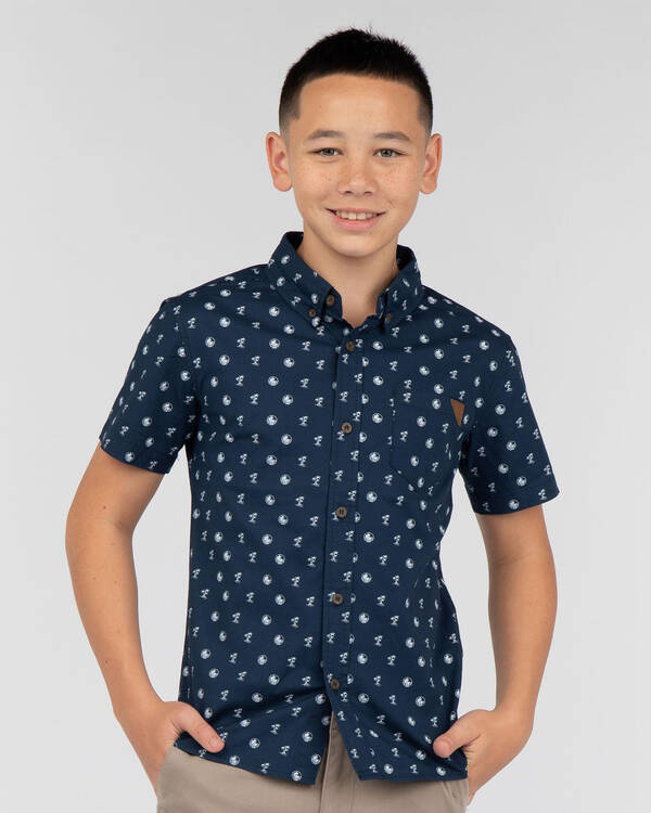Skylark Boys' Ace Short Sleeve Shirt for Mens