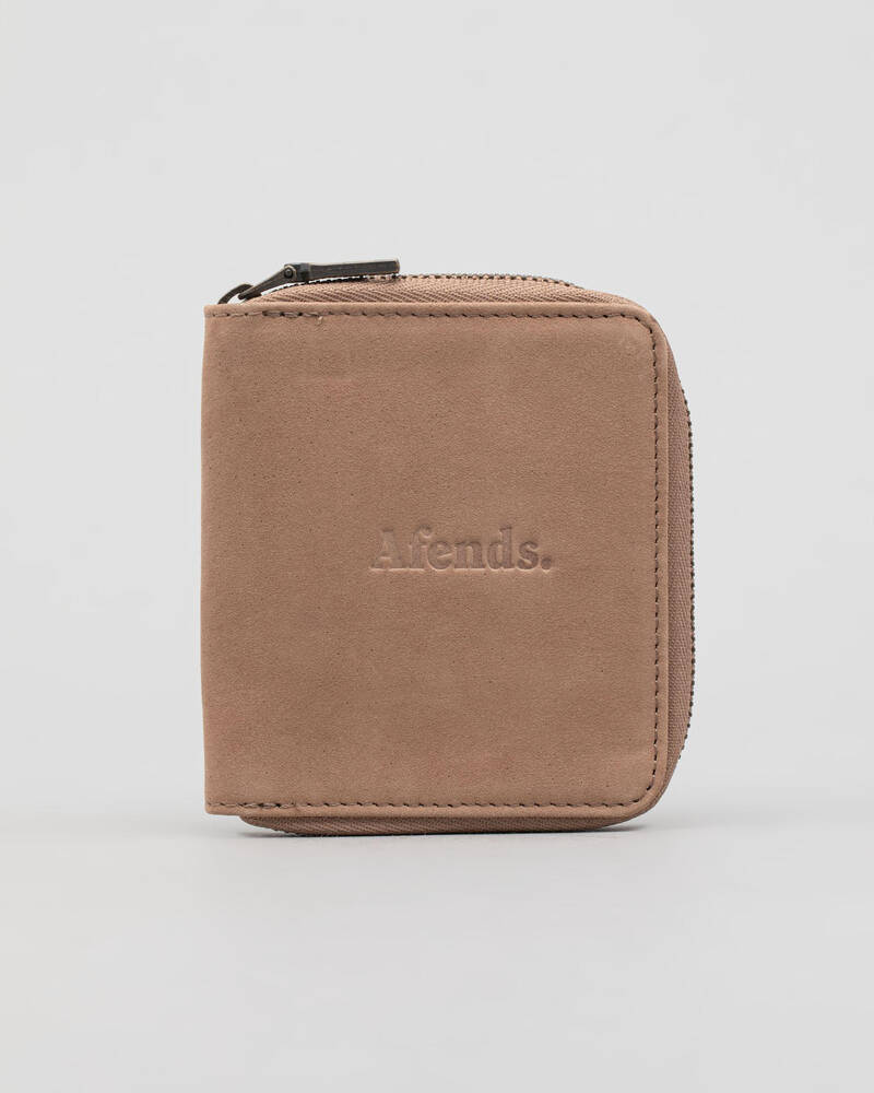 Afends Stash Leather Wallet for Mens