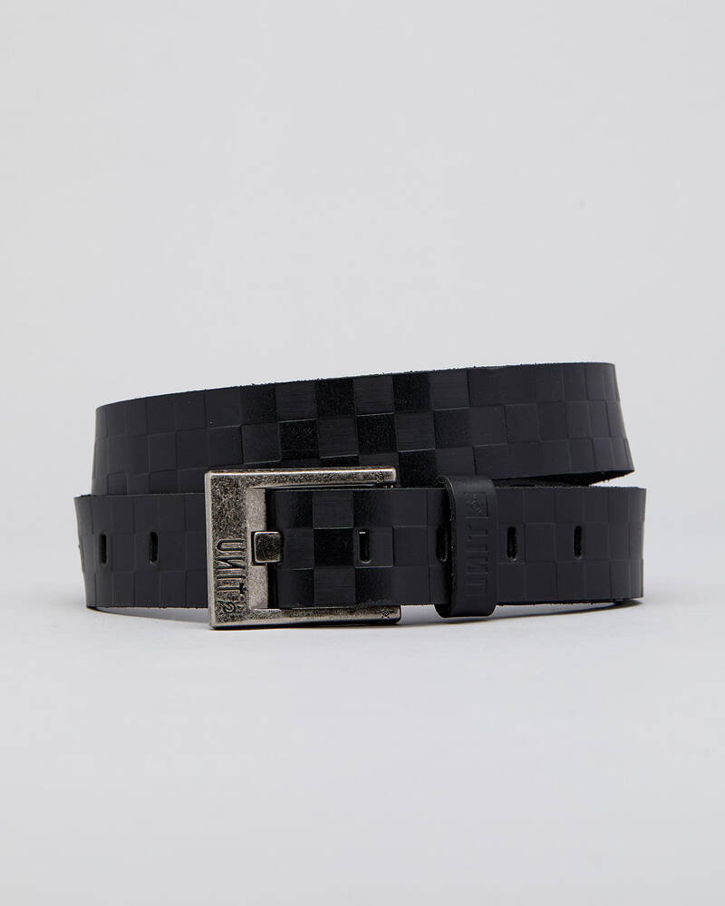 Unit Checkers Belt for Mens