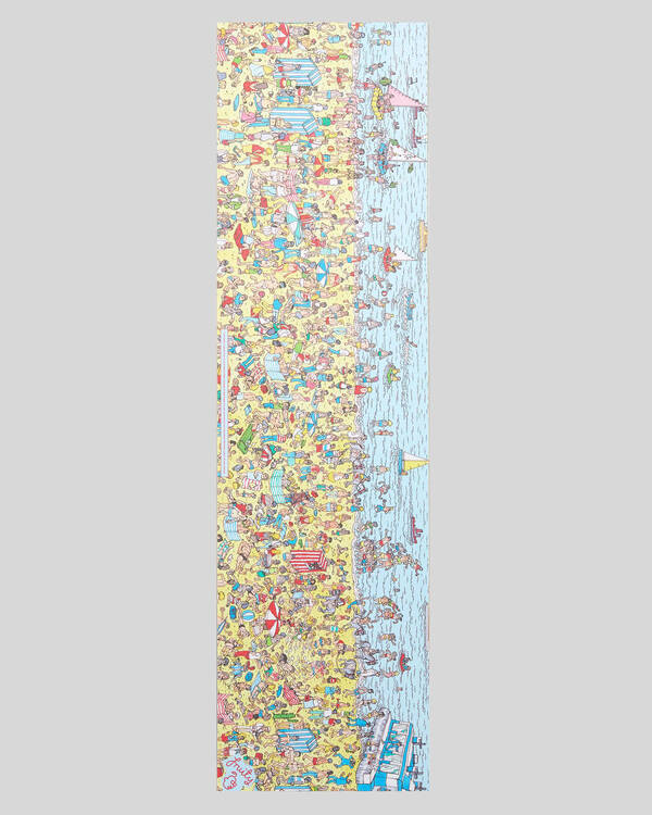 Fruity Griptape Where's Wally On The Beach Grip Tape for Unisex