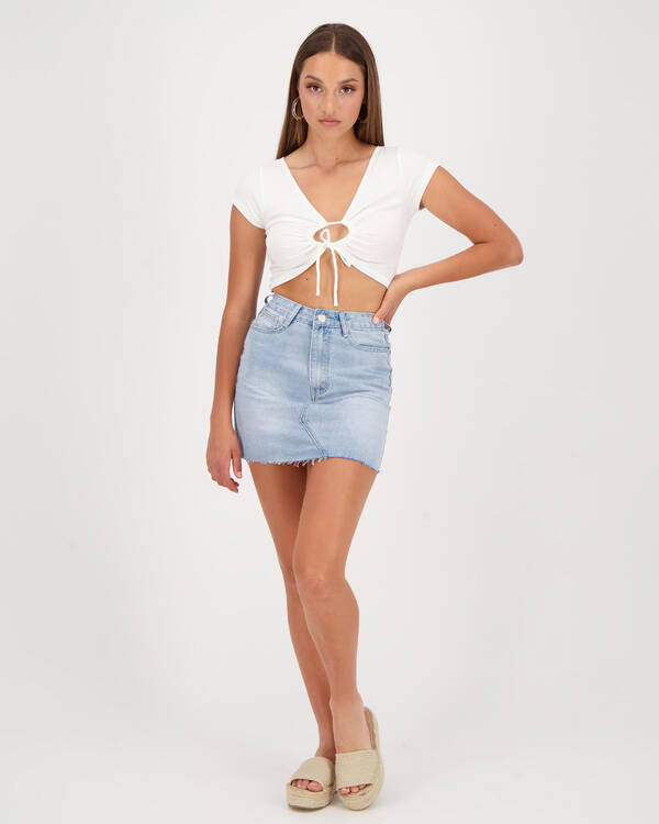 Country Denim Abbie Skirt for Womens