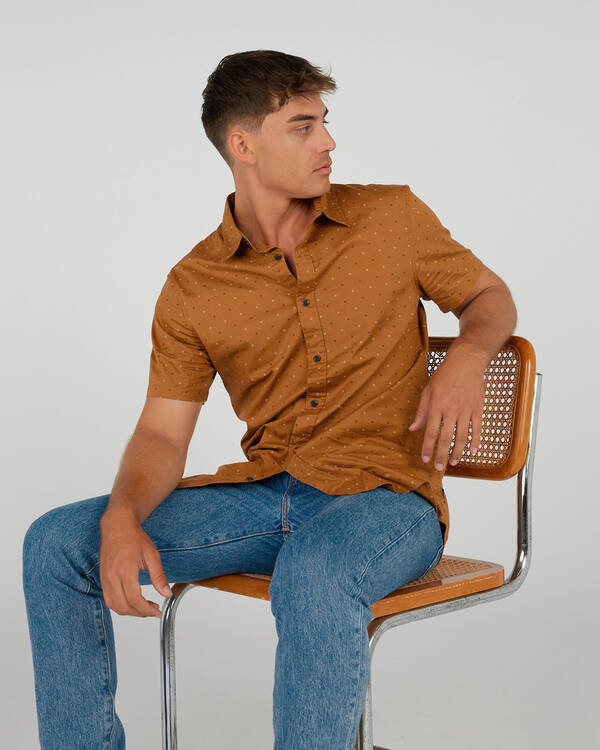 Lucid Harvest Short Sleeve Shirt for Mens
