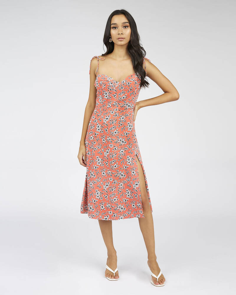 Roseason Cooling Embers Midi Dress for Womens
