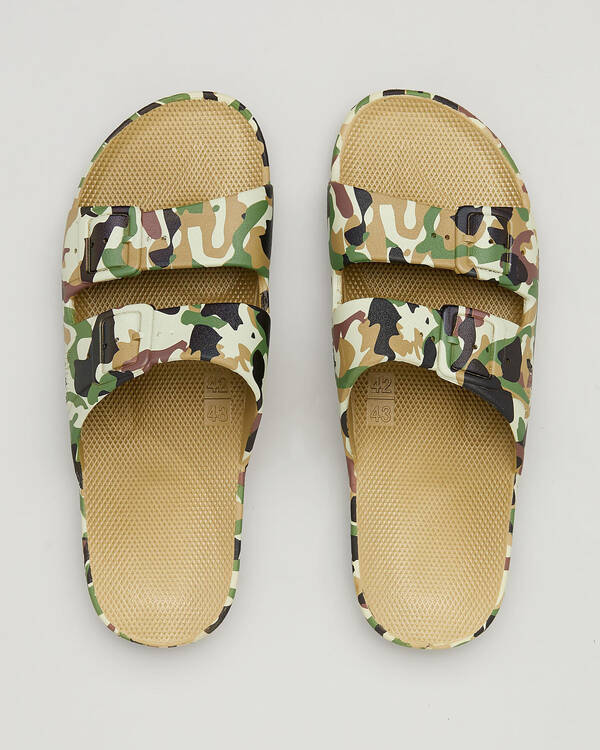 Freedom Moses Army Khaki Sandals for Mens