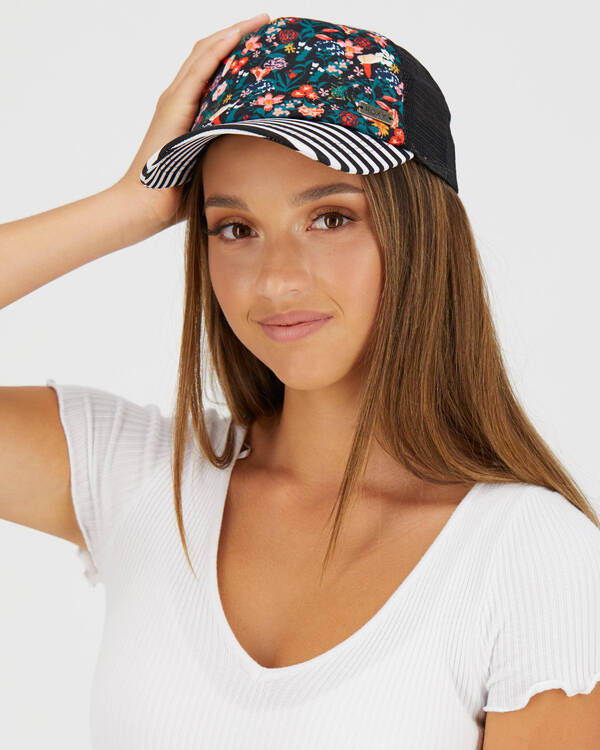 Roxy Water Come Down Trucker Cap for Womens
