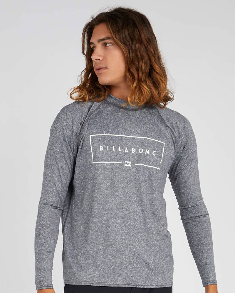 Billabong Union Long Sleeve Rash Vest for Mens